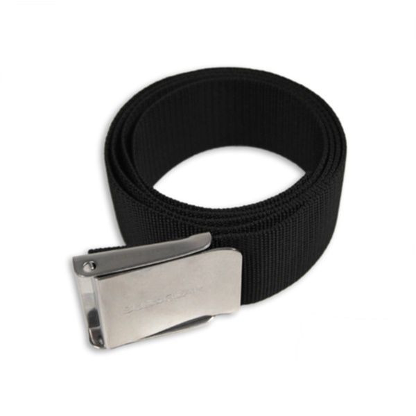 Centura de lestare pentru scufundari cu catarama de inox, Subgear, negru