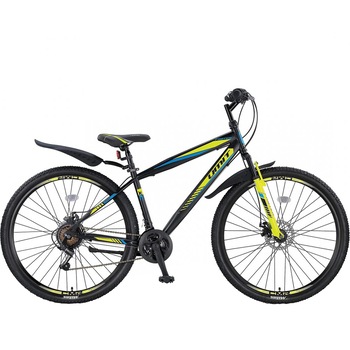 Bicicleta MTB Umit Faster 2D, 21 viteze, culoare Negru/Lime, roata 27,5 Bicicleta MTB Umit Faster 2D, 21 viteze, culoare Negru/Lime, roata 27,5