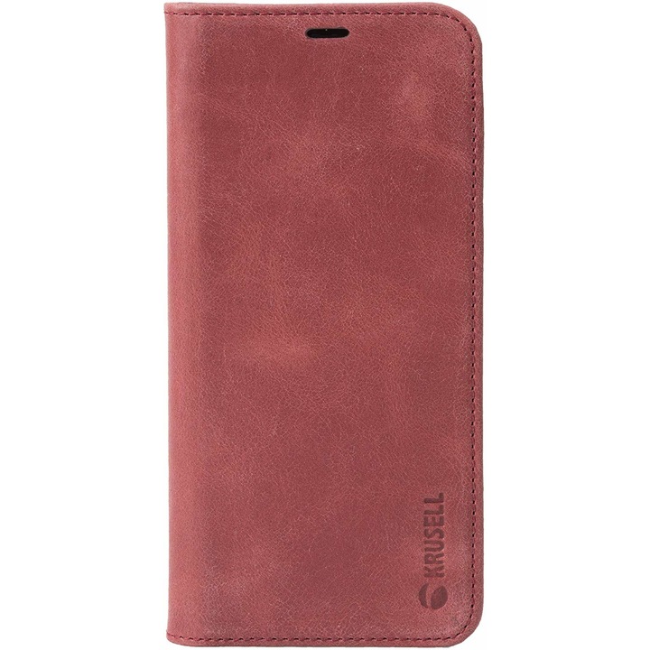 Защитен калъф Krusell, Sunne 4, за Samsung Galaxy S9+, Винтидж, Червен