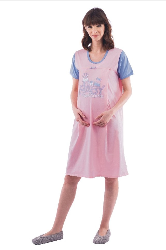 Camasa de alaptat roz,PJF130, Roz, XL