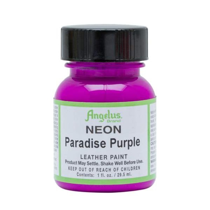 Vopsea pentru piele, Angelus, Neon, Paradise Purple, 29.5 ml