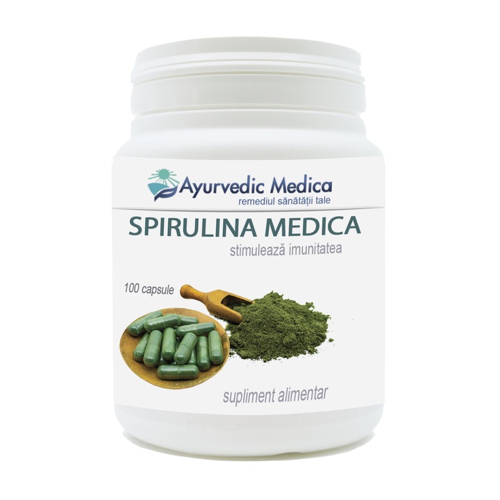 Spirulina medica, 100 kapszula