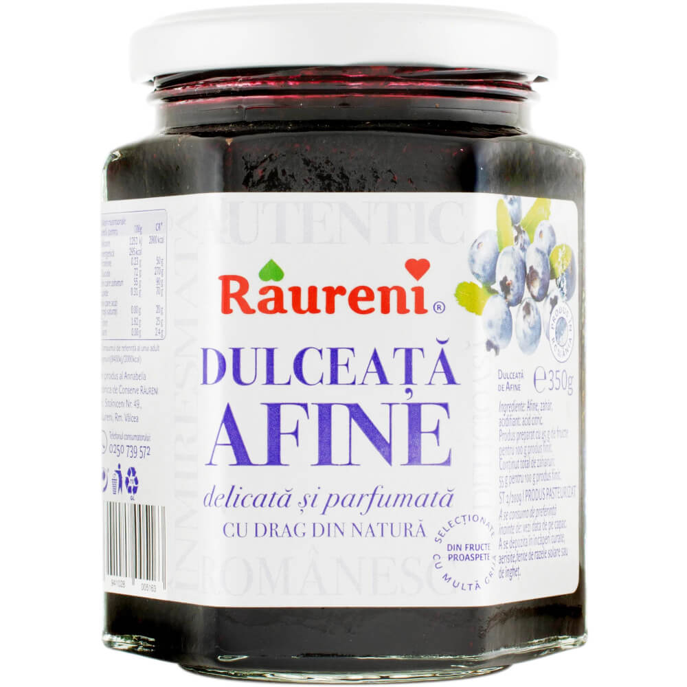 Dulceata de Afine Raureni, 350g