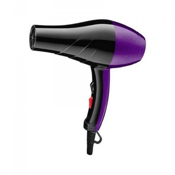 Uscator de Par Hausberg Hb26, 2 trepte de viteza, Negru-Mov, 2000W