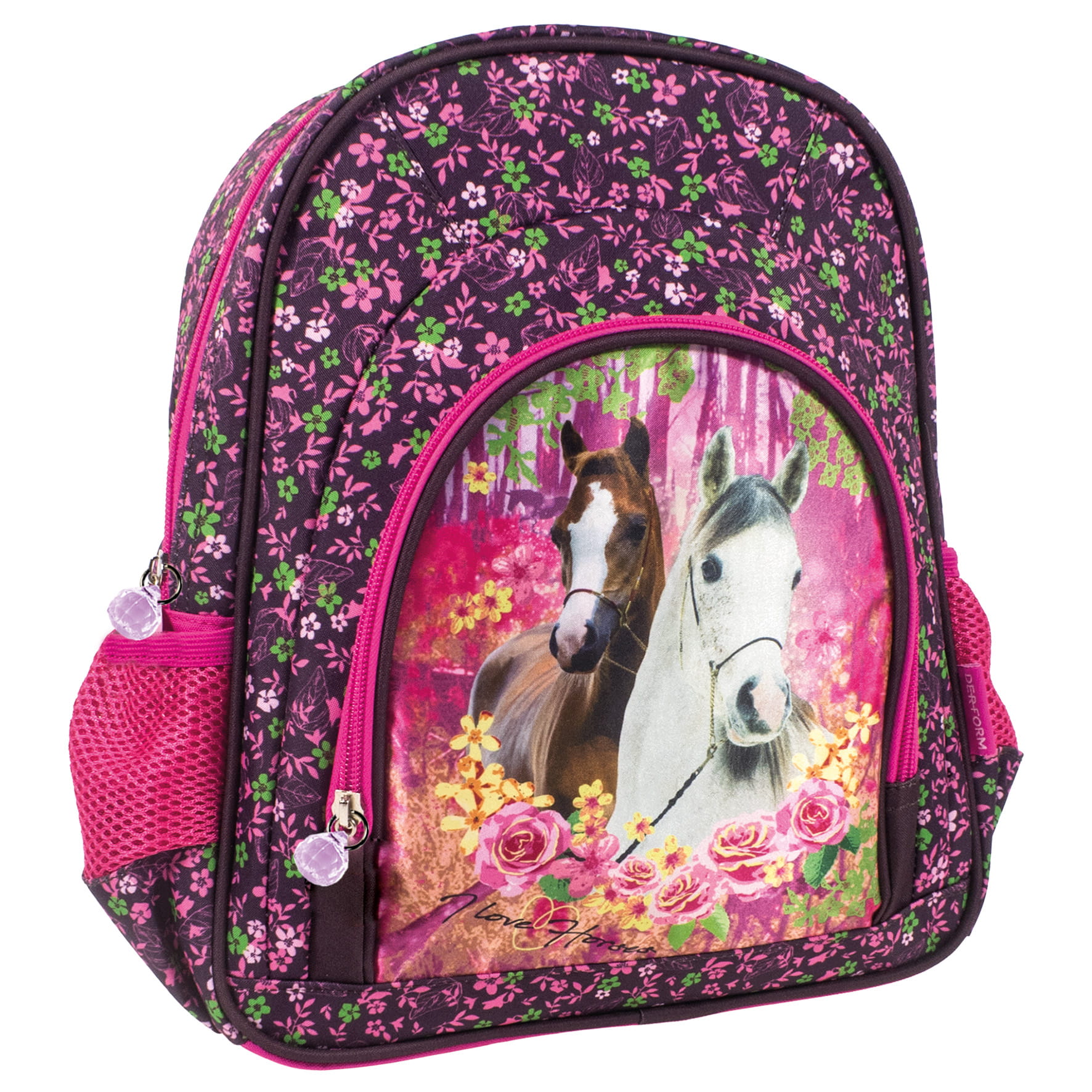 Rucsac scoala model 12 cal, multicolor