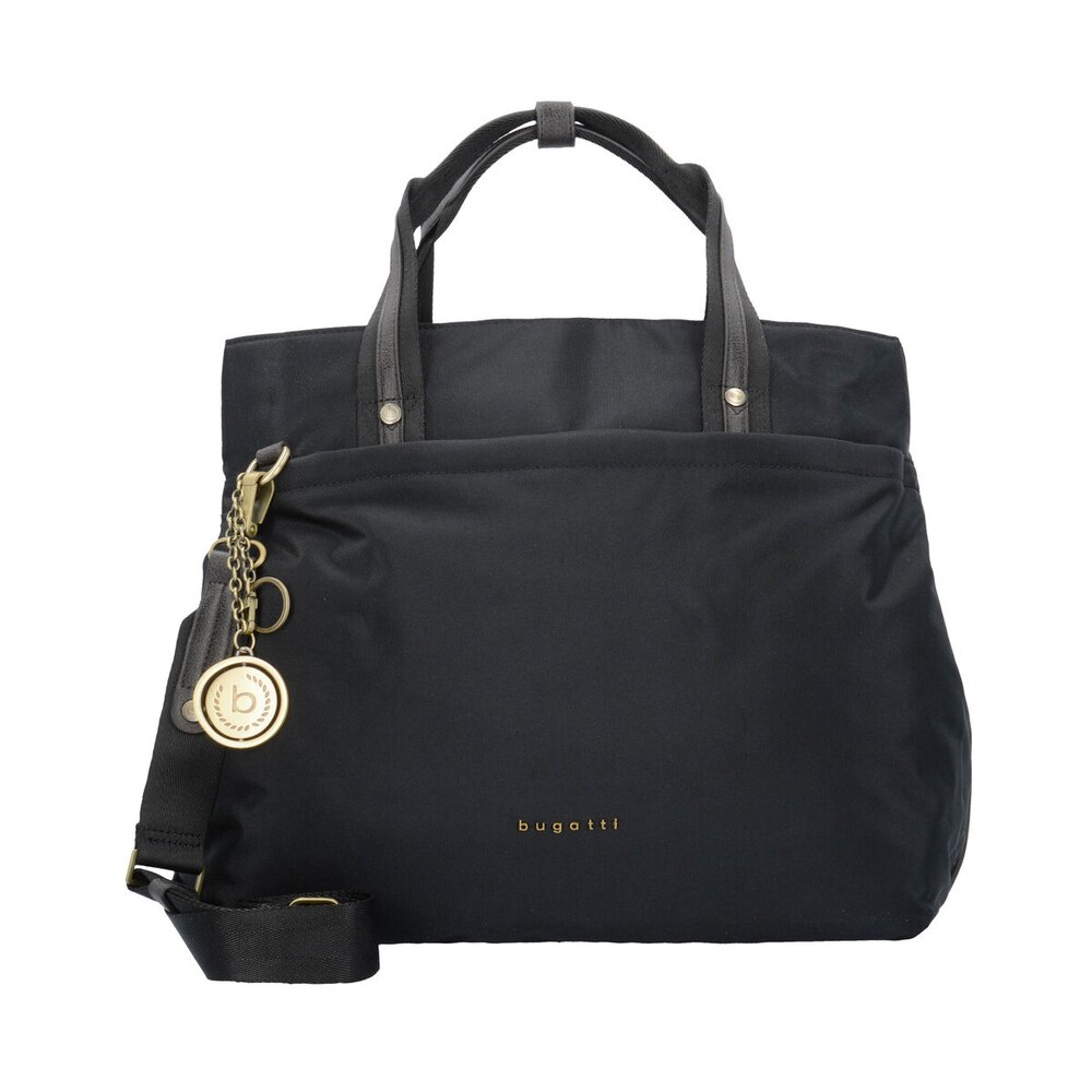 Geanta dama, bugatti, seria Contratempo, poliester, neagra