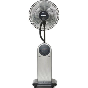 Ventilator cu picior Heinner HMF-18GREY, 95 W, Rezervor apa 1.8 l, Telecomanda, Umidificare 360, 3 tipuri de ventilare, Temporizator, Gri Ventilator cu picior Heinner HMF-18GREY, 95 W, Rezervor apa 1.8 l, Telecomanda, Umidificare 360, 3 tipuri de ventilare, Temporizator, Gri