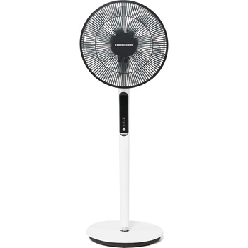 Ventilator cu picior Heinner HMSF-9BK, 19 W, Smart Fan, Functie memorare, 9 Viteze, 3 Moduri ventilare, Temporizator, Telecomanda, Negru Ventilator cu picior Heinner HMSF-9BK, 19 W, Smart Fan, Functie memorare, 9 Viteze, 3 Moduri ventilare, Temporizator, Telecomanda, Negru