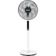 Ventilator cu picior Heinner HMSF-9BK, 19 W, Smart Fan, Functie memorare, 9 Viteze, 3 Moduri ventilare, Temporizator, Telecomanda, Negru