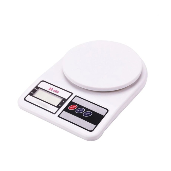 Cantar de bucatarie, Sonashi house cantar, display LCD 0.6 inch, functie Tara, maxim 7 kg, g/oz, alb