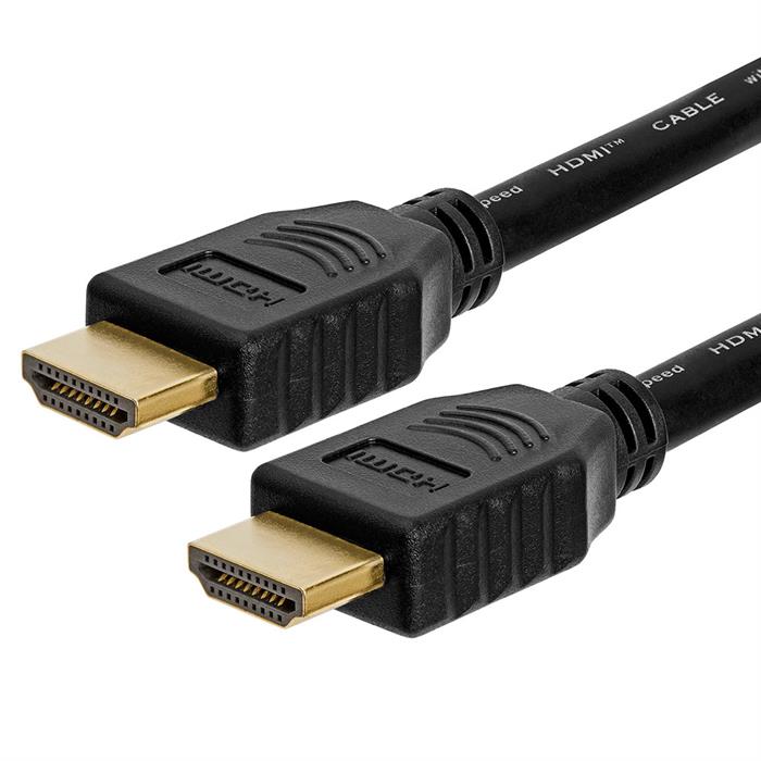 Cablu Ethernet HDMI Westwood HC-M1120, 1.8 m, T-T, placat aur