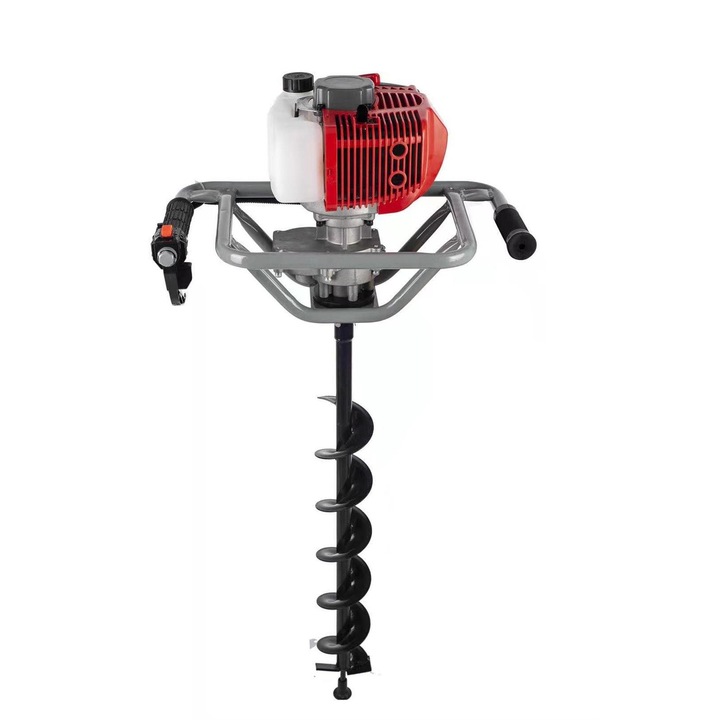 DDT talajfúró motor, 6 LE 150 x 800 mm-es fúróval