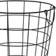 Cos metalic negru, D34 cm