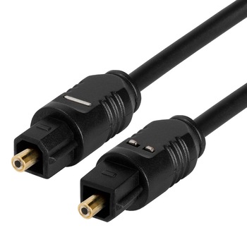 Cablu audio optic digital Westwood FC-M1010, 1.8 m, 2 conectori tip TosLink tata, negru Cablu audio optic digital Westwood FC-M1010, 1.8 m, 2 conectori tip TosLink tata, negru
