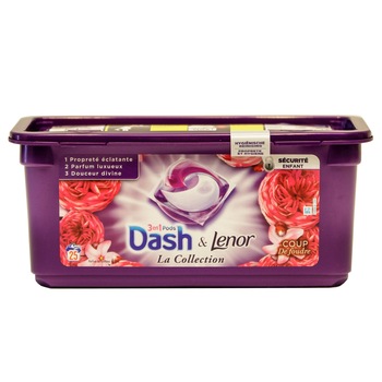 Detergent de rufe capsule 3 in 1, Dash, dragoste la prima vedere, 25 spalari, 685 gr. Detergent de rufe capsule 3 in 1, Dash, dragoste la prima vedere, 25 spalari, 685 gr.