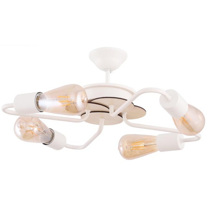 Lustra Enis2 Alb 4xE27 60W, FST58506