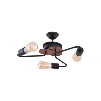 Lustra Enis2 Negru 3xE27 60W, FST58503 Lustra Enis2 Negru 3xE27 60W, FST58503