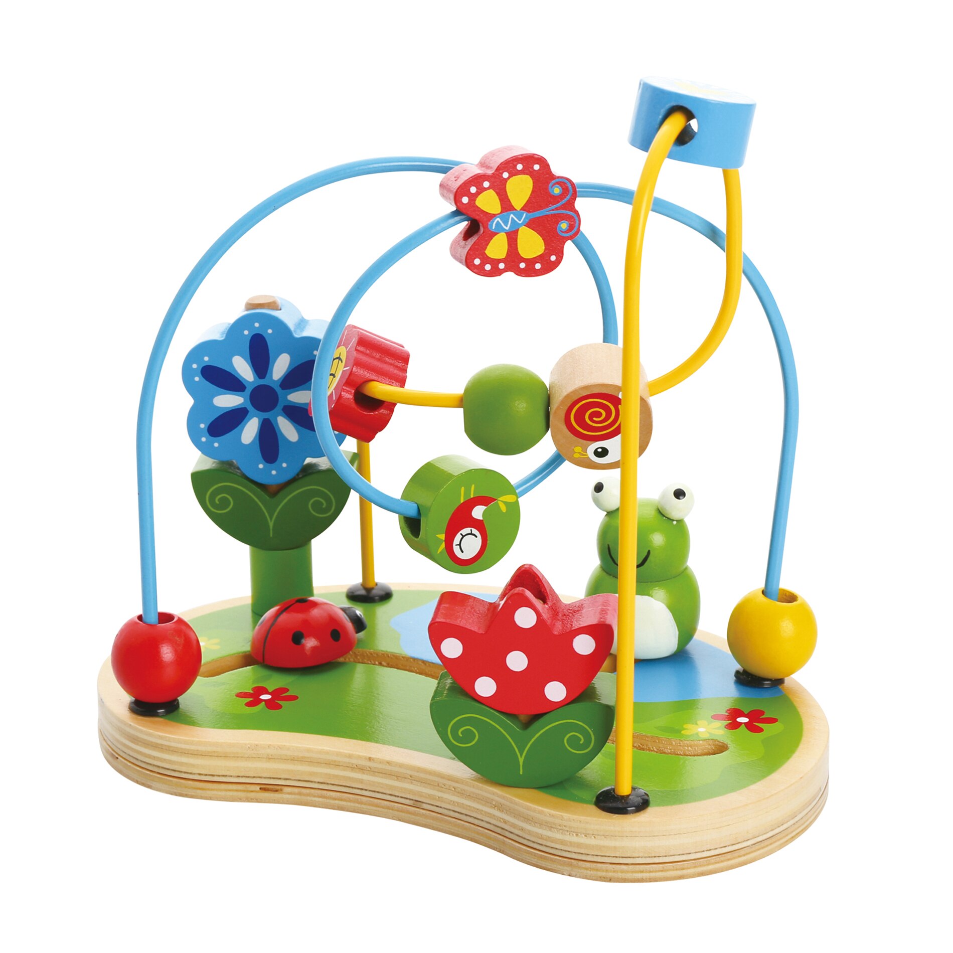 Jucarie labirint gradina din lemn, 1 an+, Andreu Toys