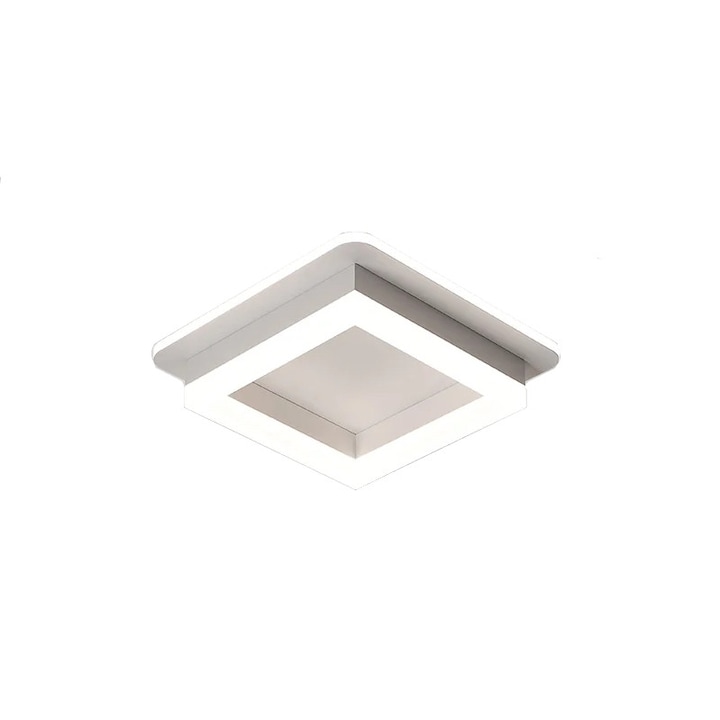 Плафониера LED Square Slim SLC Selino Concept, Warm Neutral Cold Light 41W
