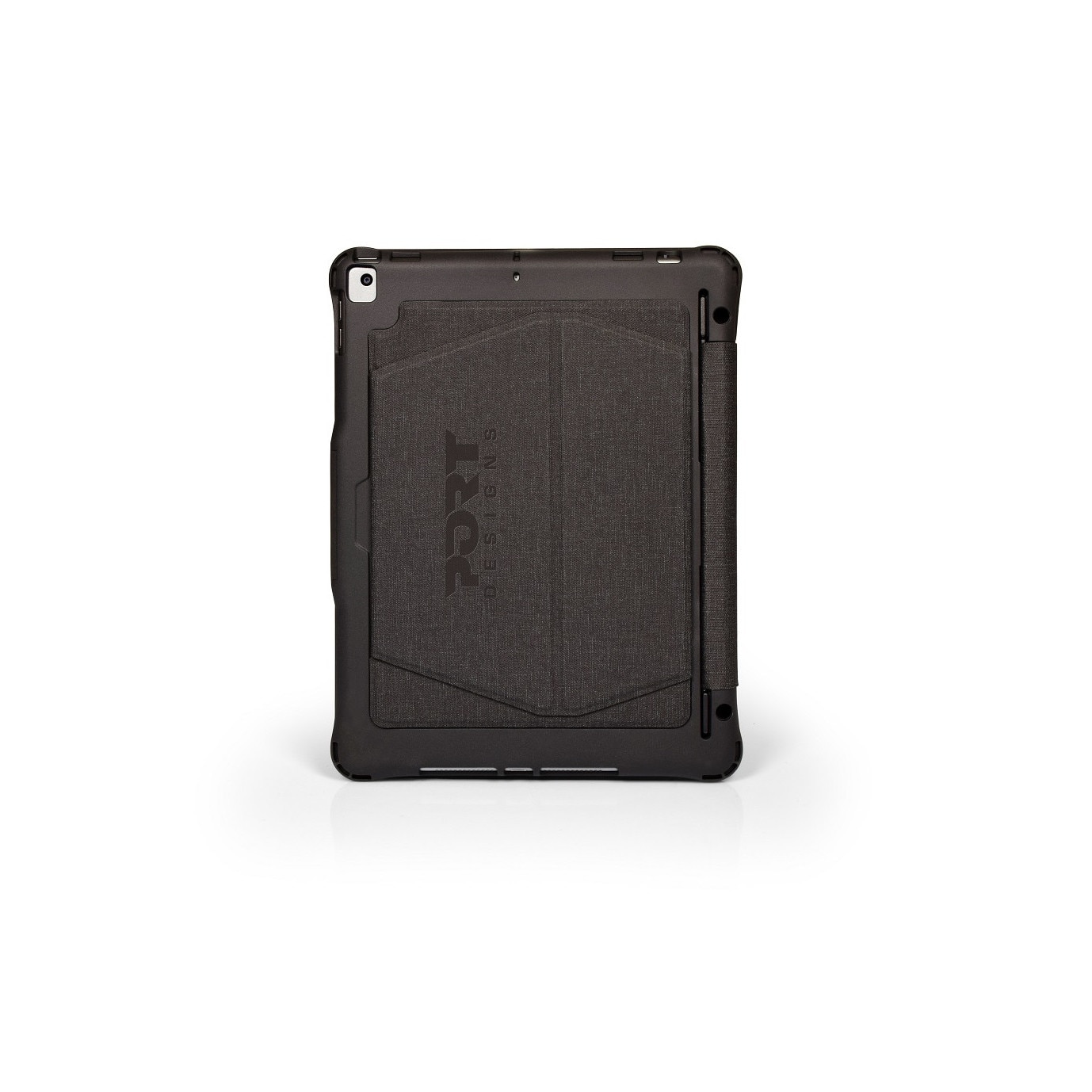 Husa Antisoc Port Designs Manchesterc II Rugged pentru iPad 10.2 2019, iPad Air 10.5, Negru