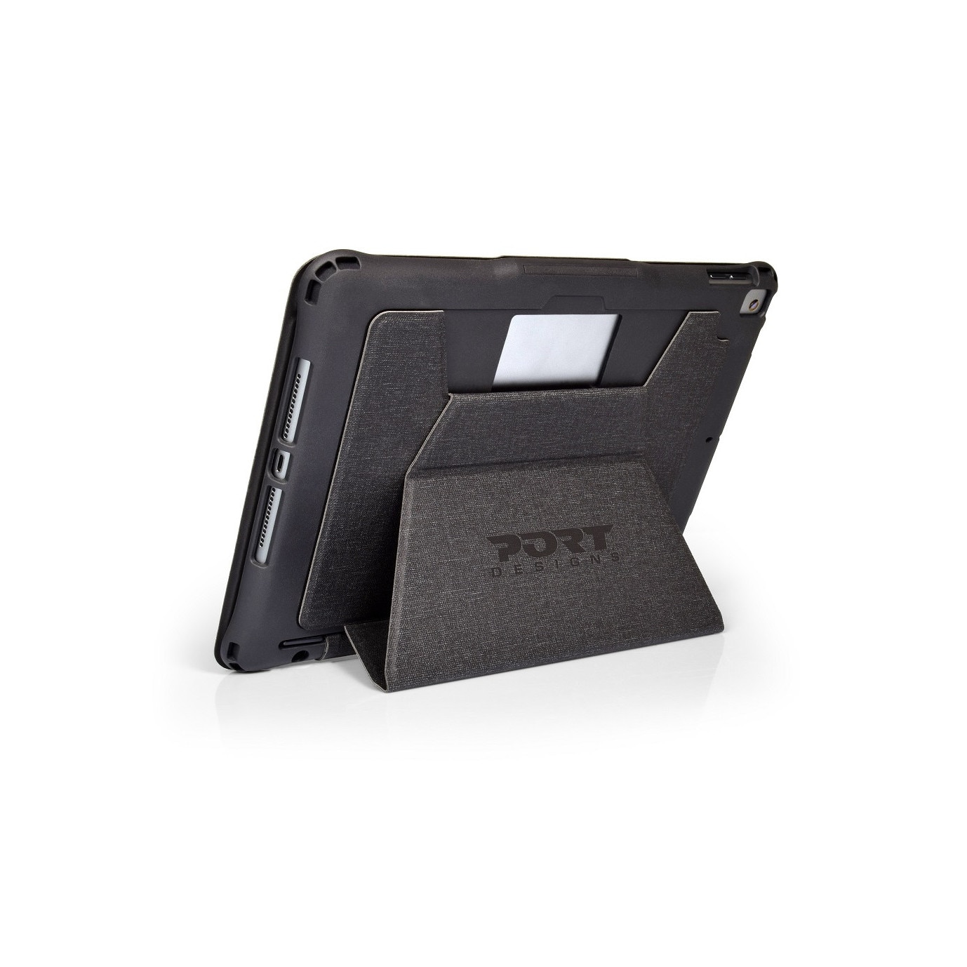 Husa Antisoc Port Designs Manchesterc II Rugged pentru iPad 10.2 2019, iPad Air 10.5, Negru