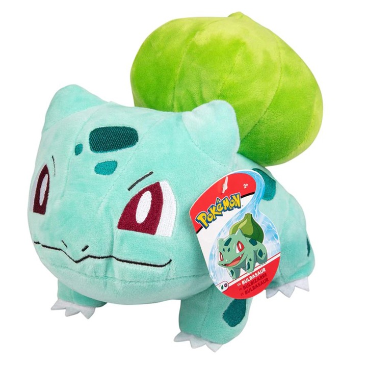 Плюшена играчка Pokémon - Wink Bulbasaur, 20 см