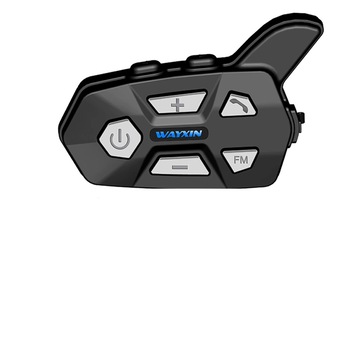 Sistem de comunicare moto intercom Wayxin R5 Single Pack, Conferinta de pana la 2 rideri simultan, distanta 1200m, FM, baterie 850mah Sistem de comunicare moto intercom Wayxin R5 Single Pack, Conferinta de pana la 2 rideri simultan, distanta 1200m, FM, baterie 850mah