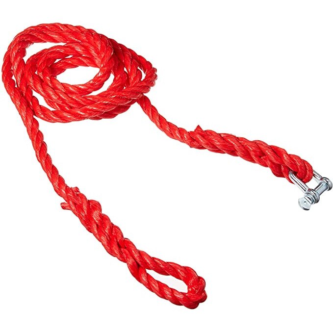 Funie de tractare originala Audi, pana la 4.000 Kg, Rosu