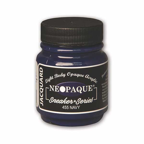 Vopsea pentru materiale textile Jacquard Neopaque, Sneaker Series, 67 ml, Navy
