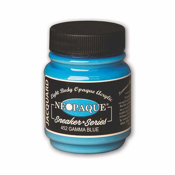 Vopsea pentru materiale textile Jacquard Neopaque, Sneaker Series, 67 ml, Gamma Blue