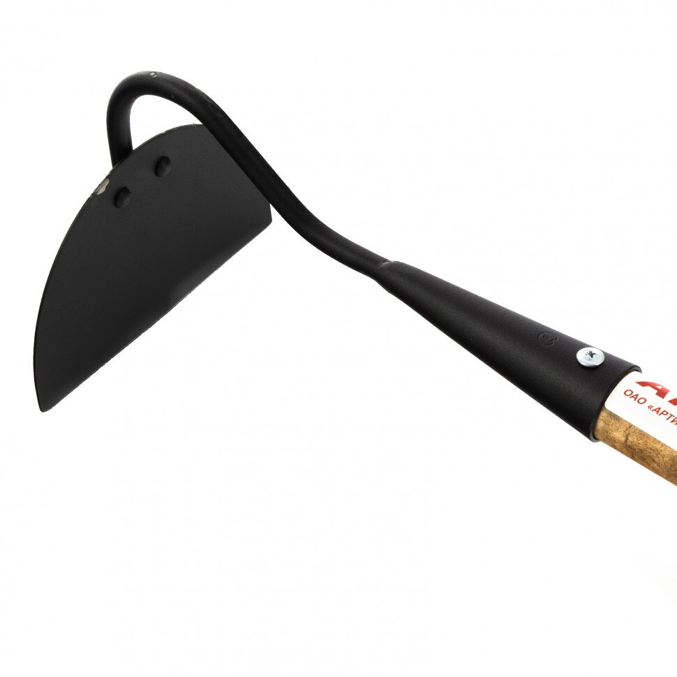 Sapa din otel, 161x91x1185 mm, calita, coada din lemn, lacuita