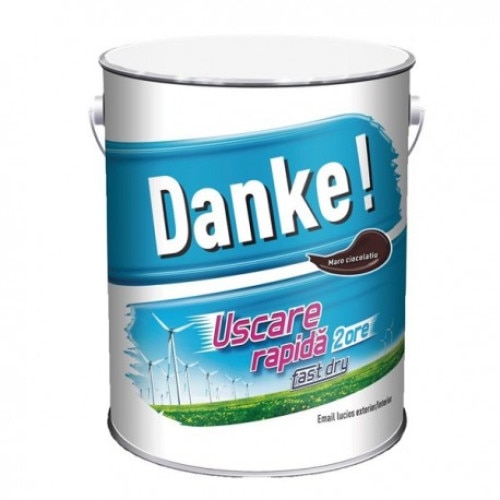 Vopsea danke exterior - 0, 75 l galben mustar