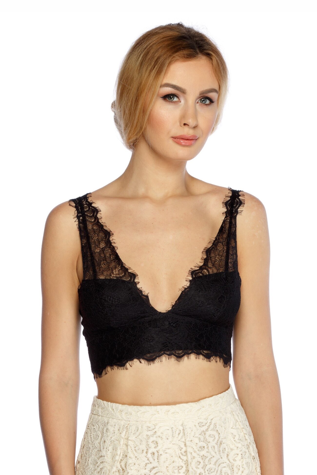 Bluza dama, ENCODED, Broderie, Regular fit, Inchidere cu fermoar, Negru