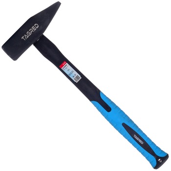 Ciocan mecanic Tagred, cu maner din fibra de sticla, lungime 36cm, 1.25kg, negru/albastru Ciocan mecanic Tagred, cu maner din fibra de sticla, lungime 36cm, 1.25kg, negru/albastru