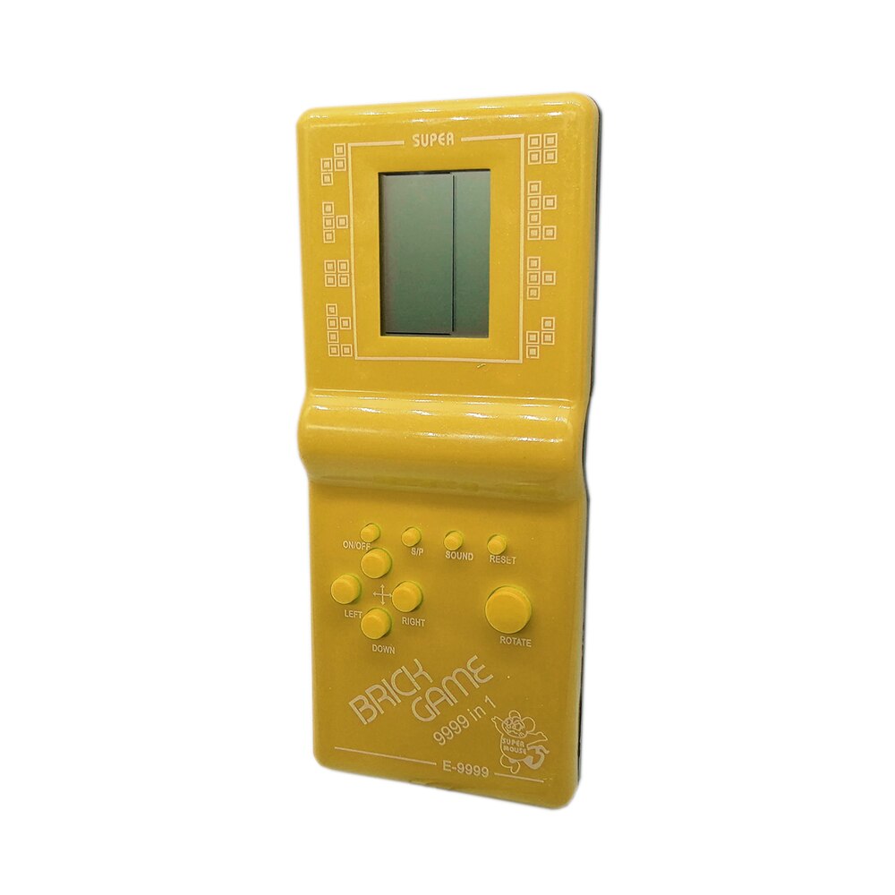 Joc clasic Tetris 9999 in 1, Brick Game, galben, Vision®