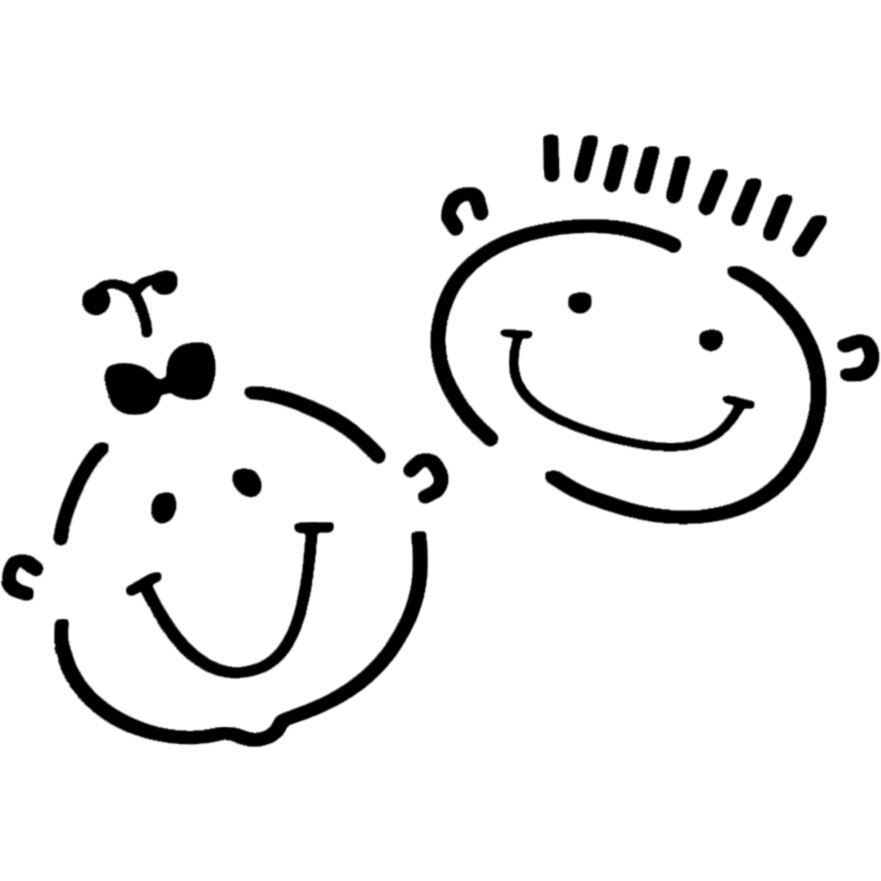 Sablon embossing (embosare/bombare), copii, 8x7cm, alama, Meyco