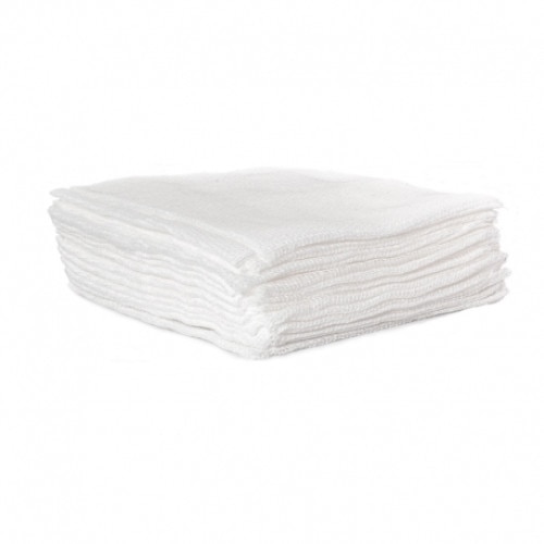 Set 10 Comprese sterile pliate in16 straturi, din tifon, 10 x 10 cm