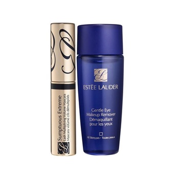 Duo Mini Set Mascara, Demachiant, Estee Lauder Extreme Lashes Eye Makeup 2,8 ml + 30 ml Duo Mini Set Mascara, Demachiant, Estee Lauder Extreme Lashes Eye Makeup 2,8 ml + 30 ml