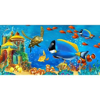 Fototapet Lumea subacvatica, recif coral, 270 x 200 cm Fototapet Lumea subacvatica, recif coral, 270 x 200 cm