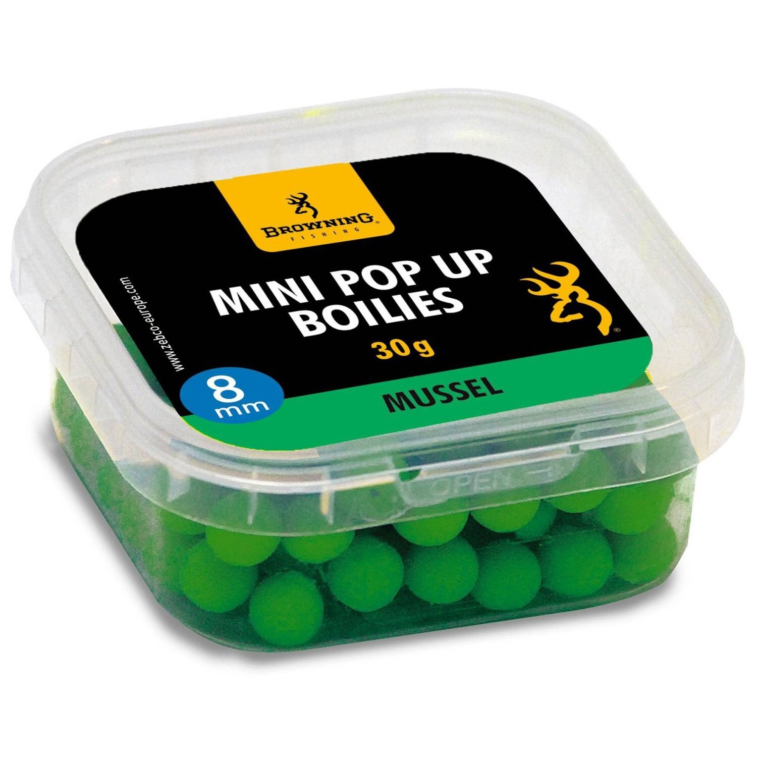 Pop up Mini Pop up Boilie pre-drilled yellow Pineapple 8mm