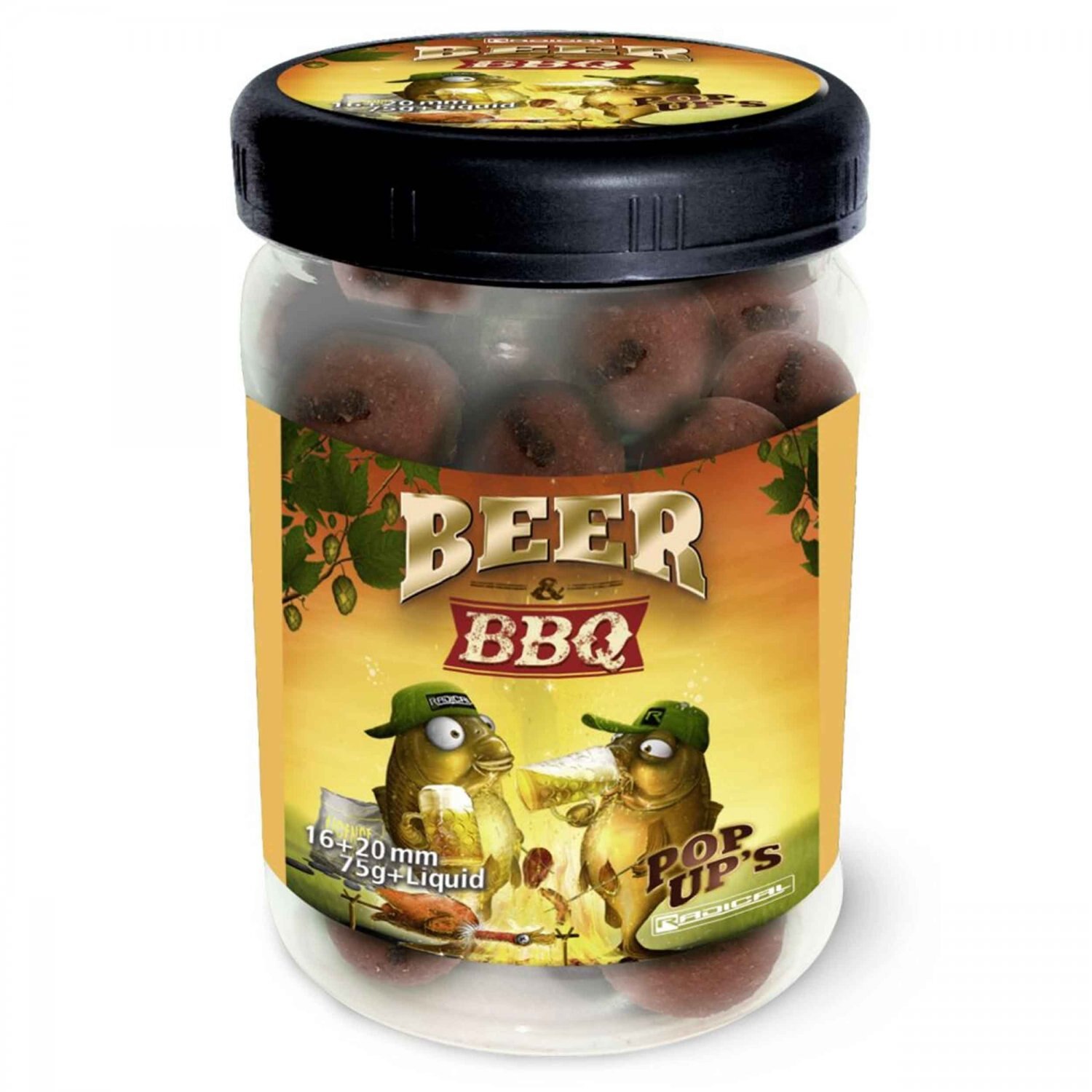 Pop up Beer BBQ Pop Up’s 16+20mm 75g+Lichid