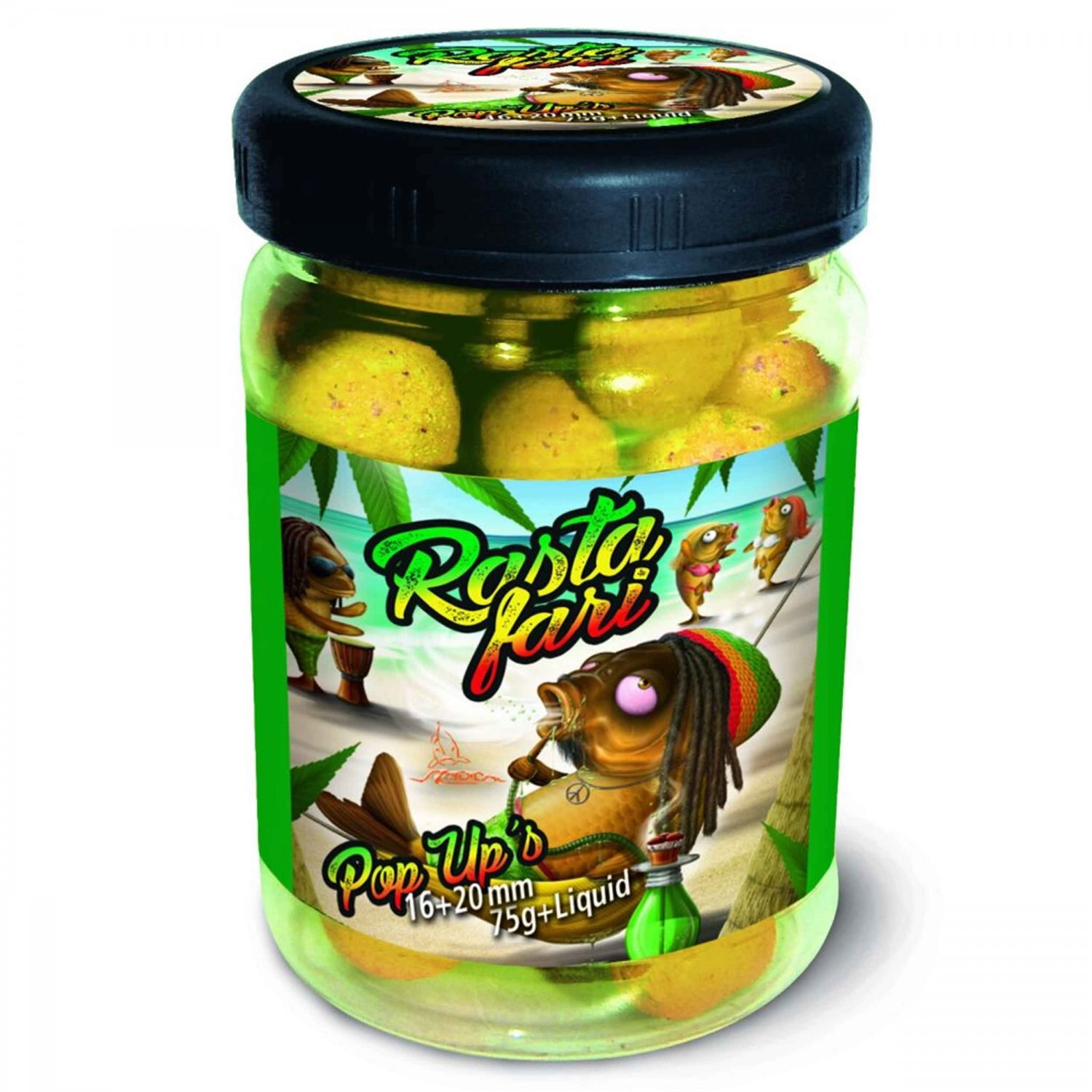 Pop up Rastafari Pop Up’s 16mm+20mm 75g+Lichid