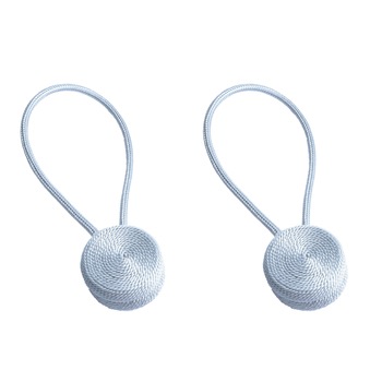 Set 2 magneti decorativi pentru draperii si perdele, handmade, ILFY, KWCT01-DG, gri Set 2 magneti decorativi pentru draperii si perdele, handmade, ILFY, KWCT01-DG, gri