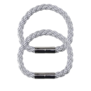 Set 2 magneti decorativi pentru draperii si perdele, ILFY, KWCT12-W, gri Set 2 magneti decorativi pentru draperii si perdele, ILFY, KWCT12-W, gri