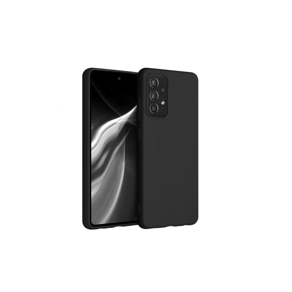 Husa silicon compatibila cu Samsung Galaxy A72 4G / 5G - Negru