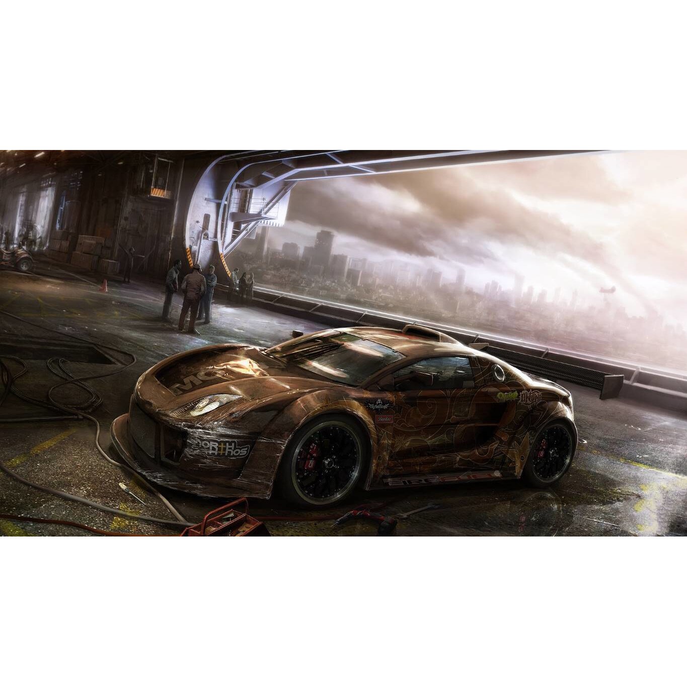 Tablou canvas 75x50 cm, Auto-Moto model 389