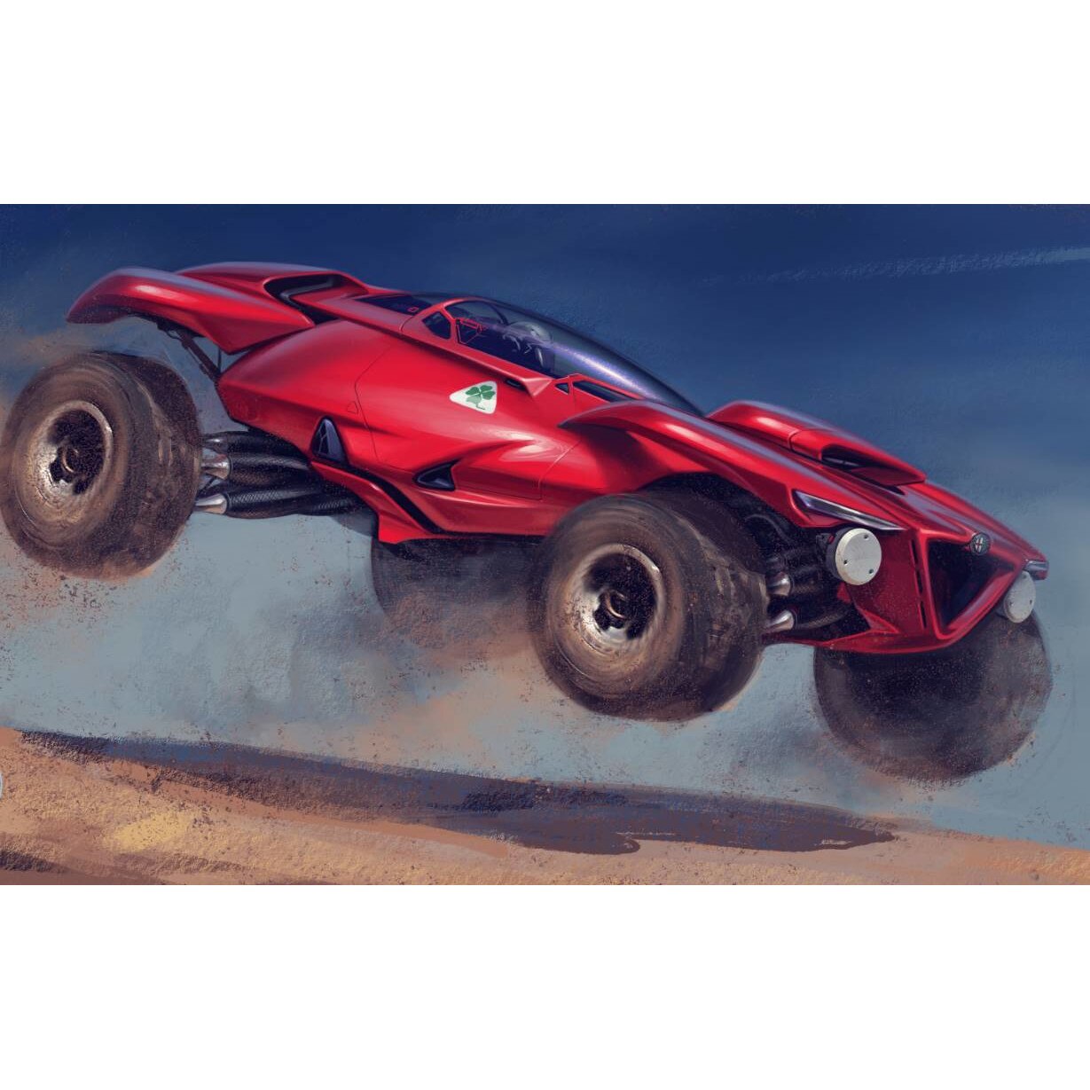 Tablou canvas 75x50 cm, Auto-Moto model 407