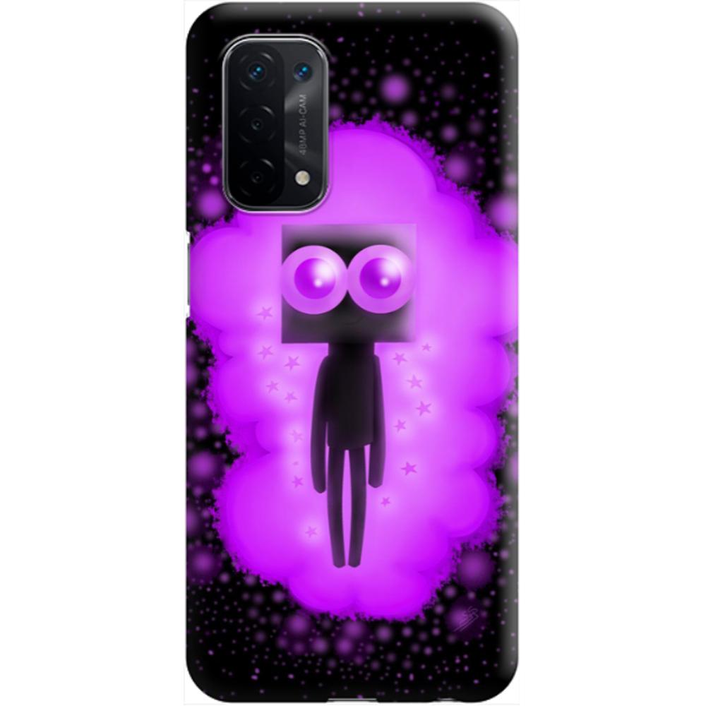 Husa silicon compatibila cu Oppo A15 model Cute Enderman Minecraft, Silicon, TPU Viceversa