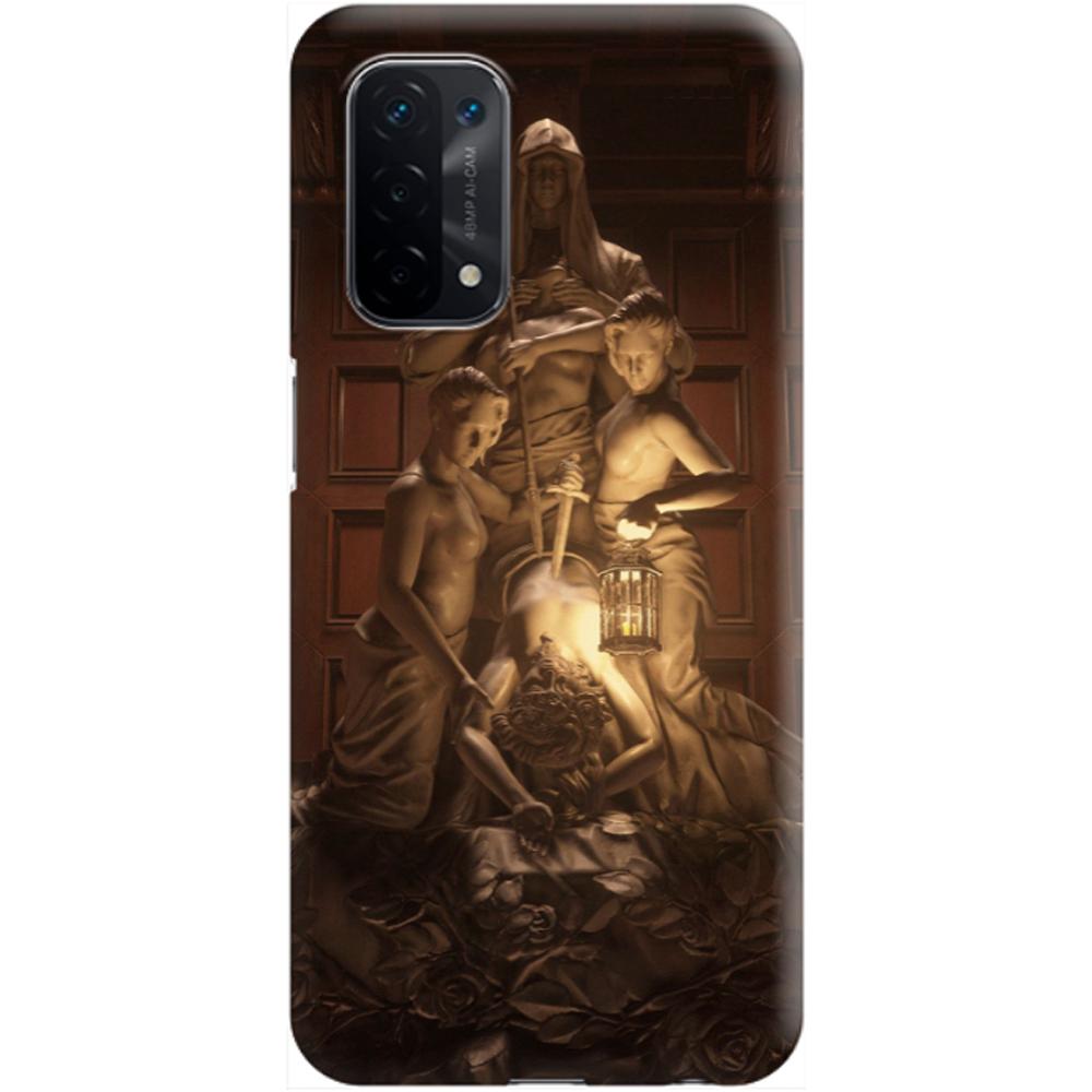 Husa silicon compatibila cu Oppo A12 5G model Resident Evil Village Statue, Silicon, TPU Viceversa