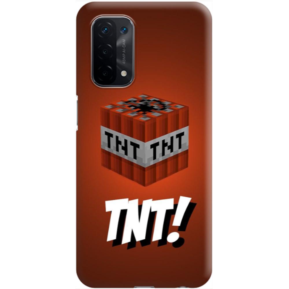 Husa silicon compatibila cu Oppo A12 model TNT Minecraft, Silicon, TPU Viceversa